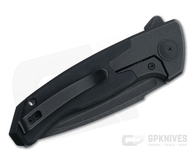 WE Knives x Elishewitz Press Check Tanto Black Stonewashed
