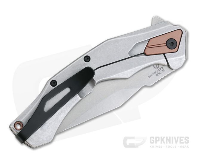 Kershaw Payout Framelock-Messer – D2-Stahl, G-10-Griff, 12,7 Cm Geschlossen, Manuelles Öffnen
