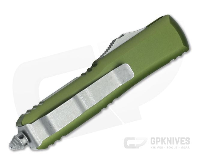 Microtech UTX-85 S/E - OD Green Handle - Apocalyptic Standard