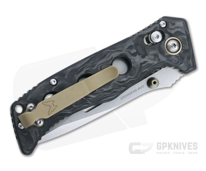 Benchmade 273-03 Mini Adamas - Magnacut - Carbon Fiber Handle