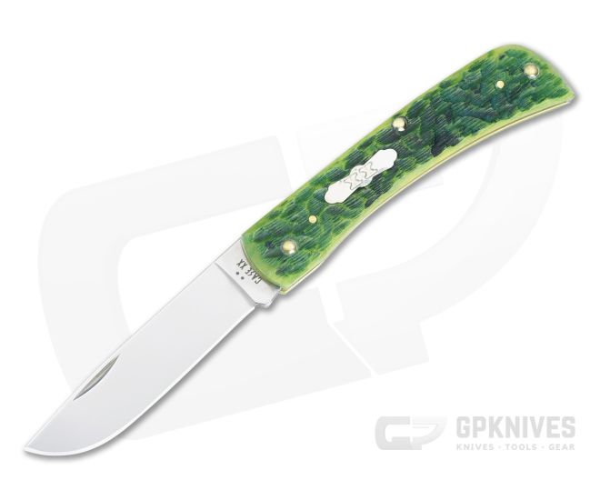 Case Sod Buster Jr. - Green Apple Bone 27863