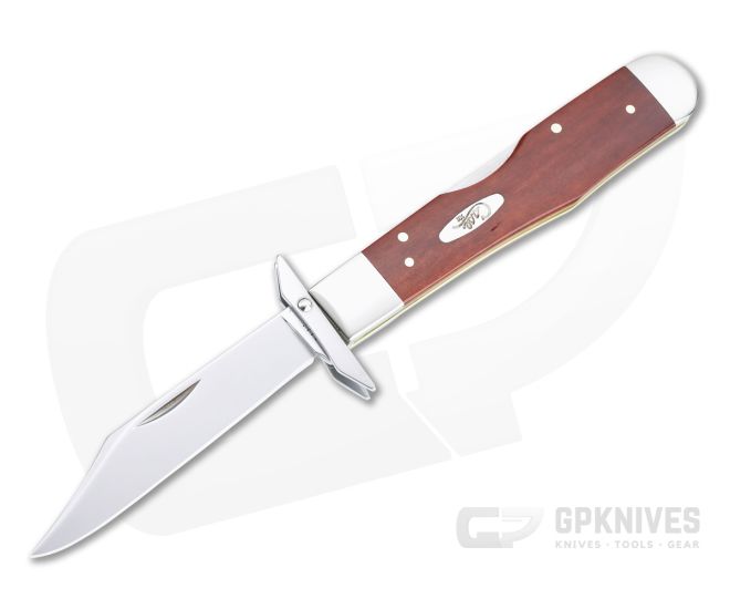 Case Cheetah Smooth Chestnut Bone Lock Back Folding Knife