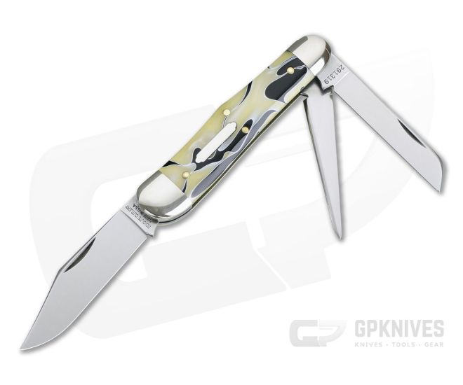 Tidioute Cutlery 29 Stockyard Whittler 3Blade Grits with Butter and