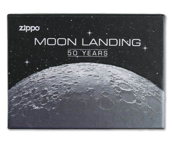 Zippo Windproof Lighter 2019 Collectible Moon Landing 50th