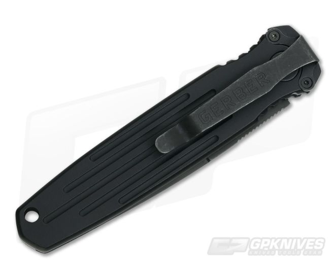 Gerber Covert Serrated Applegate-Fairbairn Aluminum Black Gerber Covert Serrated Applegate-Fairbairn Aluminum Black