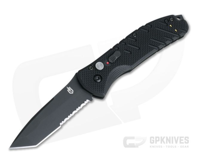 Gerber Propel Tactical Auto 30000842N Black G10 Serrated Black Oxide