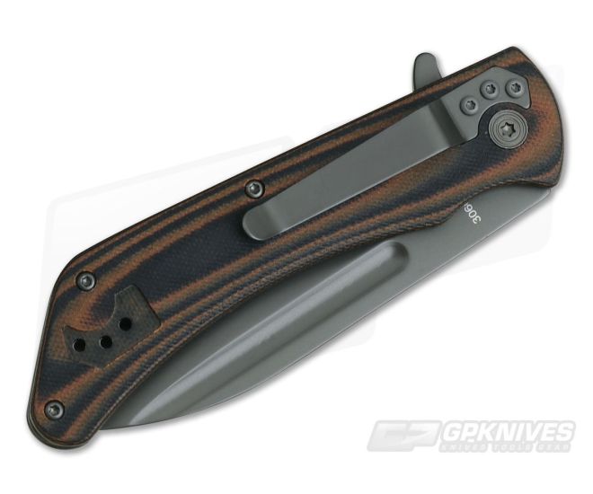 Kabar Mark 98 G10 Liner Lock Flipper 3066 Knife For Sale