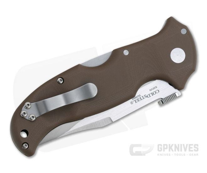 Cold Steel Bush Ranger 31A Flat Dark Earth G10 S35VN Tri-Ad Lock