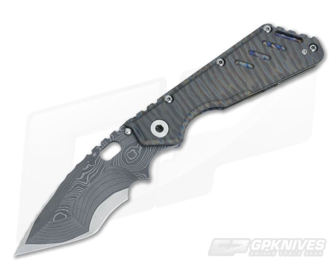 Mick Strider Custom XL Stellite 6K San Mai Damascus Mick Strider Custom XL Stellite 6K San Mai Damascus
