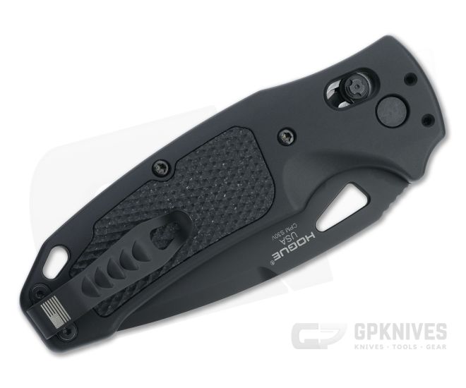 Hogue SIG K320 AXG Pro Drop Point Black S30V G10 and