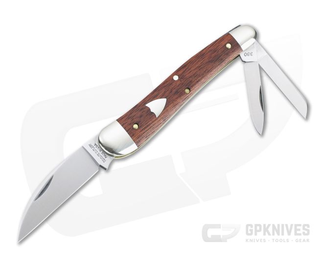 Tidioute #38 English Whittler Bloodwood 3-Blade Slip Joint