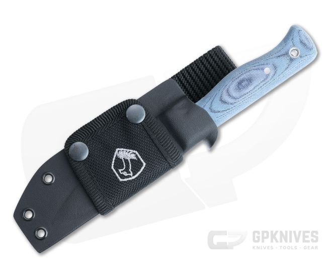 Condor T&K Aqualore Blue Micarta Handle Scandi Fixed Blade Condor T&K Aqualore Blue Micarta Handle Scandi Fixed Blade