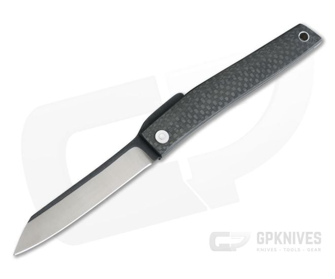 Hiroaki Ohta Knives OFF FK9 Carbon Fiber D2 Friction Folding Knife For Sale