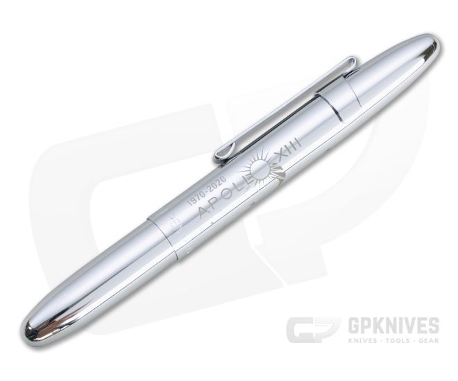 Personalized Chrome Top Apollo Ball Point Pen One Fisher Space Pen 