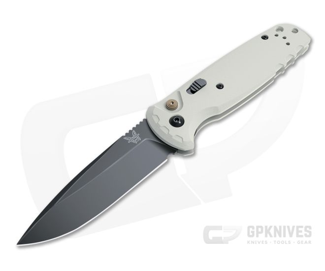 Benchmade CLA Sprint Automatic Knife With Ivory G10 Handle And Black