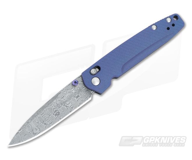 Benchmade 485171 Valet Gold Class Damasteel Knife