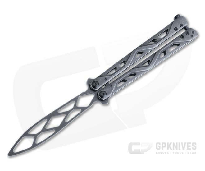 Kershaw Balanza Trainer, Butterfly Knife with Blunt Blade, Rounded Tip,black