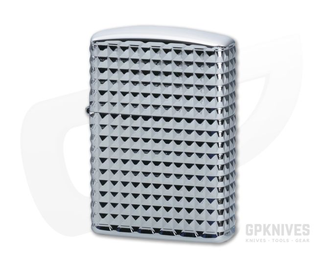 Zippo Windproof Lighter Armor 360 Geometric Design 49883
