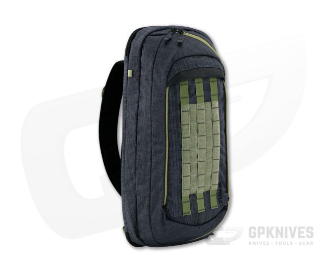 Vertx Commuter Sling XL 2.0 EDC CCW Sling Bag Heather Black Mustard Grass Bag For Sale
