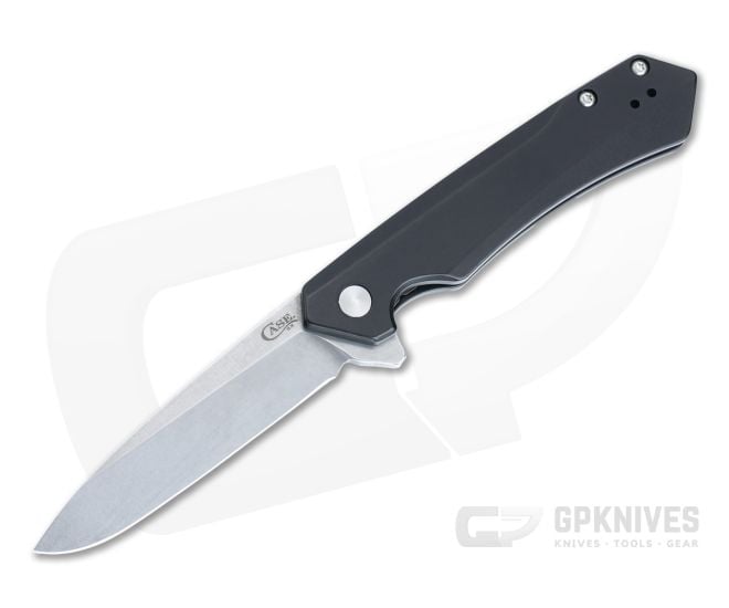 Case Knives USA Kinzua Flipper with Black Handle and Spear Blade for Sale