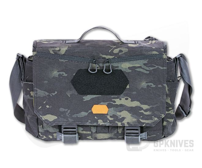 Multicam Black Covert Box Messenger: Tactical Storage Solution