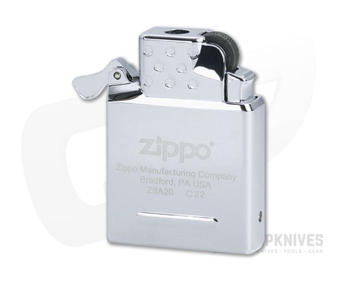 Zippo Windproof Lighter Yellow Flame Butane Insert For Sale