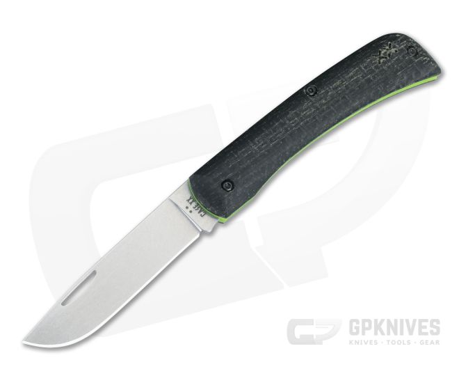 Case XR Sod Buster Jr - Black Burlap Day Glow G10 Laminate 66382
