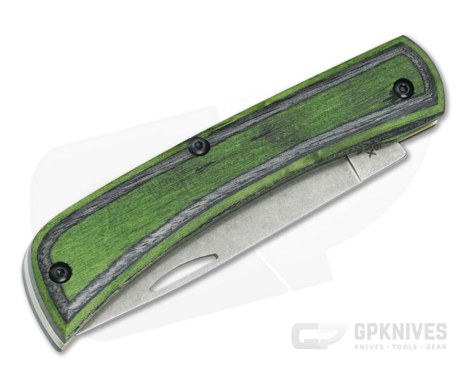 Case XR Sod Buster Jr - Green and Black Laminate Wood 66383 Case XR Sod Buster Jr - Green and Black Laminate Wood 66383