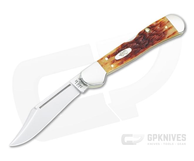 Case Mini Copperlock Harvest Orange Bone 66693