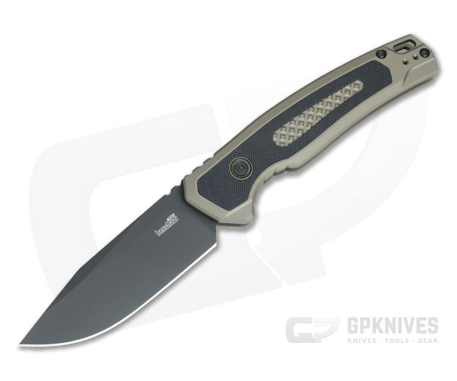 Kershaw Launch 21 Auto - Black M4 - Black G10 Inlays 7106