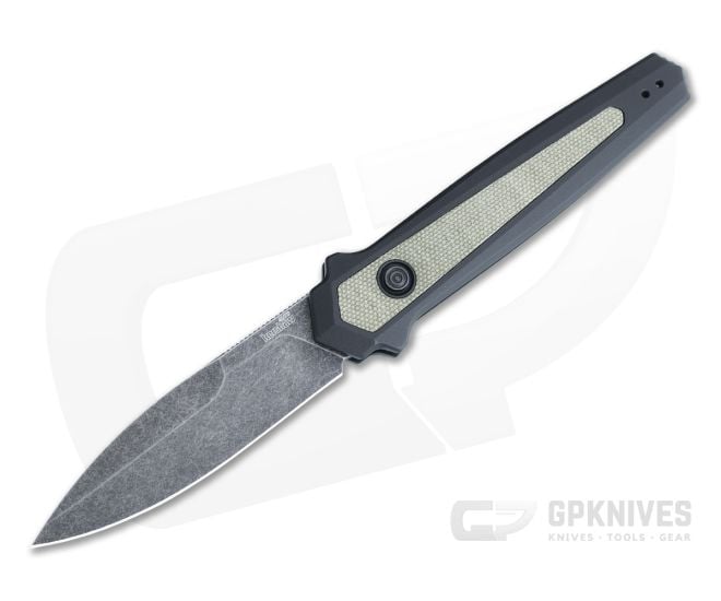 Kershaw Knives Launch 15 BlackWash MagnaCut with Micarta Inlays