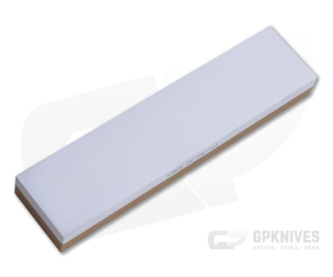 Pride Abrasive 8" x 2" Aluminum Oxide 400/3000 Dual Grit Water Stone