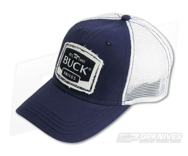 Buck Navy Logo Patch Mesh Adult Hat For Sale