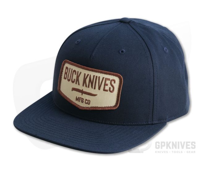 Buck Knives Manufacturing Company Logo Patch 89148 Adult Hat For Sale
