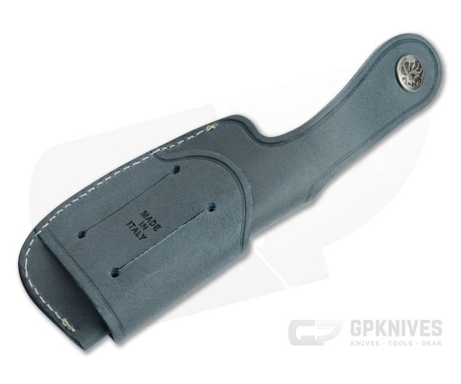 KOHNEAT × Anderson'sLEATHER LionSteel Leather Sheath - Blue - Vertical/Horizontal
