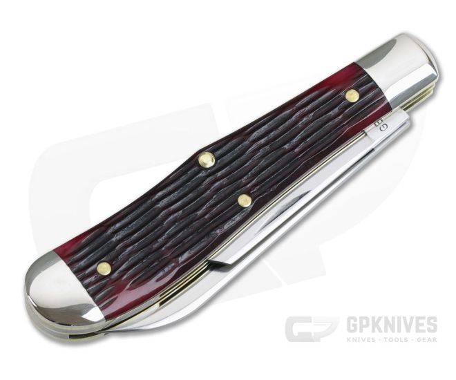 Tidioute Cutlery #92 Eureka Jack Two-Blade Elderberry Jigged Bone