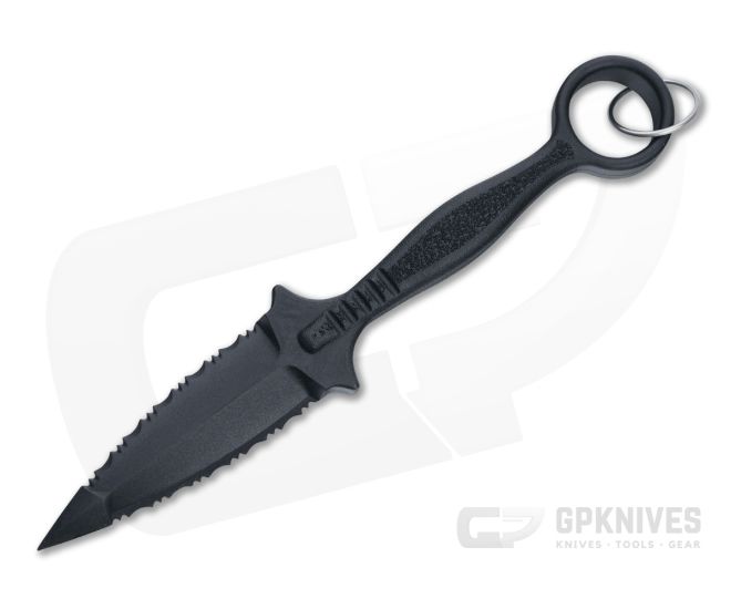 Cold Steel FGX Wasp 7 inch Blade 92FMA Serrated Black Dagger 