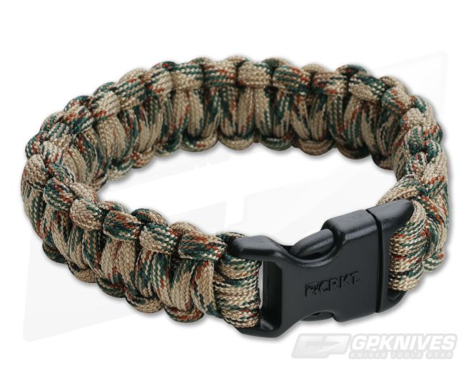 CRKT Onion Survival Para-Saw Paracord Bracelet Tan Small