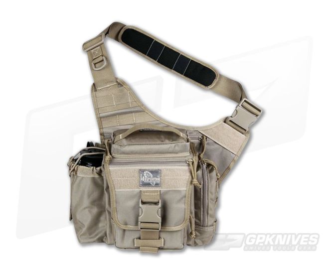 Maxpedition Fatboy Versipack Khaki Shoulder Bag - Blade HQ