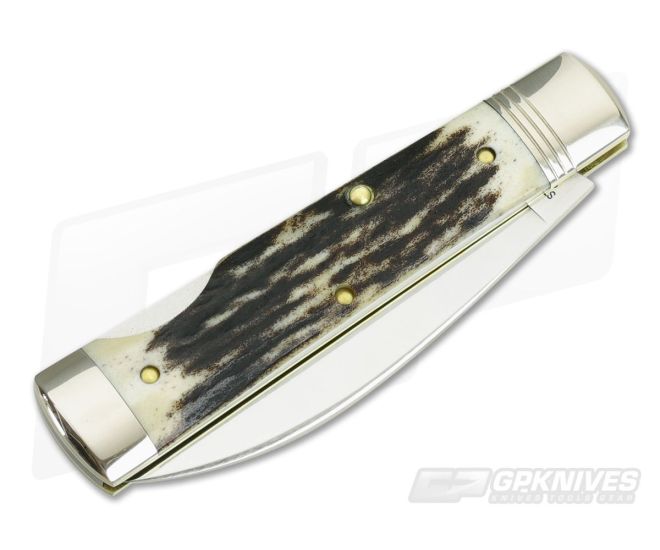 Great Eastern #99 Wall Street American Elk Stag Lock Back