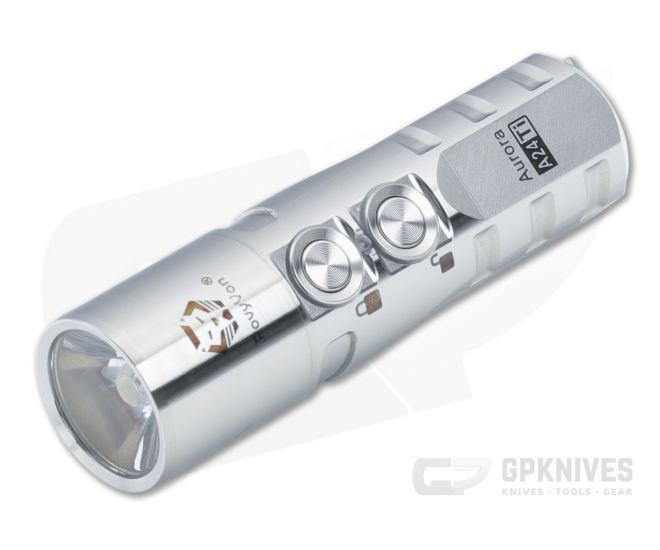 RovyVon Aurora A24 G2 チタン LED 懐中電灯、1000 ルーメンのロックアウト モード付きポケット懐中電灯、充電式 EDC 懐中電灯、7 つのモード、毎日の持ち運び、 RovyVon Aurora A24 G2 チタン LED 懐中電灯、1000 ルーメンのロック