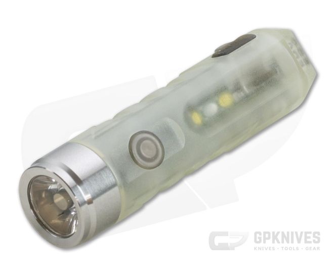 Rovyvon Aurora A5x Cool White + UV 650 Lumen GITD LED Keychain