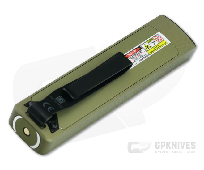 ╲*╱様 【美品】Olight Arkfeld Ultra（オリーブグリーン／O OLIGHT Arkfeld Ultra 1400 Lumens EDC Flat Flashlight
