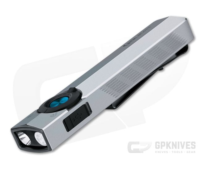 Olight ArkPro Flashlight - Silver Graphite (Cool White)