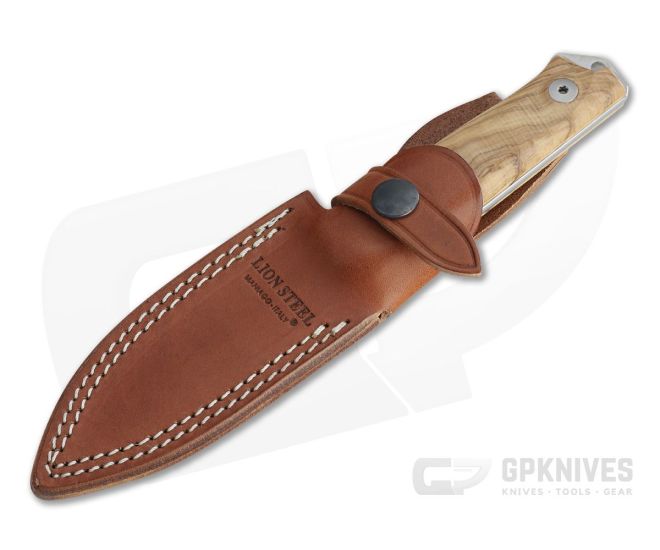 LionSteel B41 Bushcraft Olive Wood Sleipner Steel Fixed LionSteel B41 Bushcraft Olive Wood Sleipner Steel Fixed