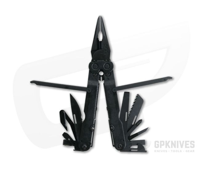 SOG PowerLock V-Cutter Black Mulitool Werkzeug Tool ✔️BÖKER TIPP✔️ 09SG008 