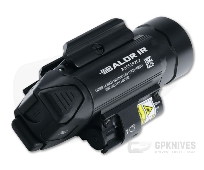 Olight Baldr IR Black 1350 Lumen LED with Infrared Illuminator