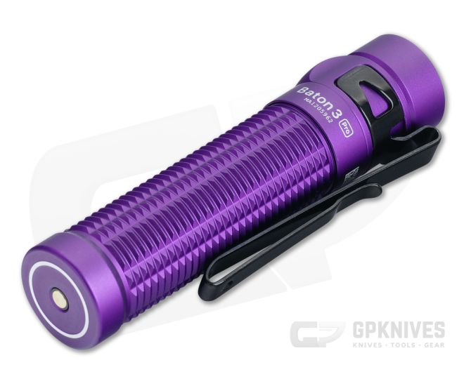Olight Baton 3 Pro 1500 Lumen Cool White Flashlight with