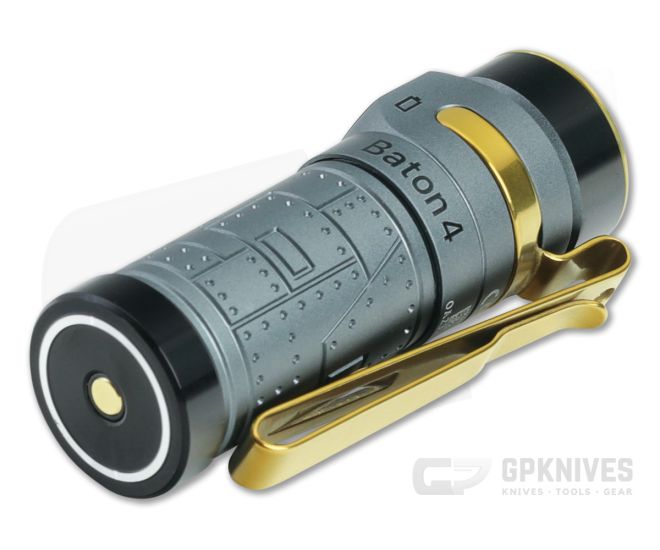 【美品】OLIGHT Baton4 Premium Edition（ホワイト） OLIGHT Baton4 Premium Edition EDC Flashlights 1300 Lumens