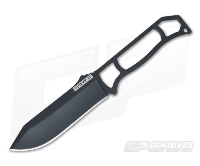 Kabar BK23 Becker Skeleton Neck Knife Black with Sheath
